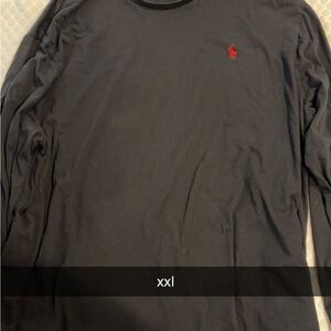 Polo by Ralph Lauren Black Long Sleeve Tee